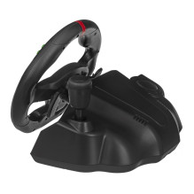 Esperanza EGW101 žaidimų valdiklis, vairas, PlayStation, PlayStation 3, skaitmeninis, USB, juodas, žalias Esperanza EGW101 žaidimų valdiklis, vairas, PlayStation, PlayStation 3, skaitmeninis, USB, juodas, žalias