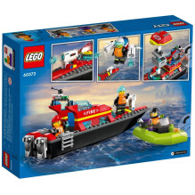 LEGO CITY 60373 FIRE RESCUE BOAT LEGO CITY 60373 FIRE RESCUE BOAT