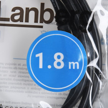 Lanberg CA-USBA-20CU-0018-BK USB kabelis 1,8 m 2.0 USB A, juodas Lanberg CA-USBA-20CU-0018-BK USB kabelis 1,8 m 2.0 USB A, juodas