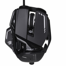 „Mad Catz RAT 8+“ pelė, dešinės rankos, USB A tipo, optinė, 16000 DPI