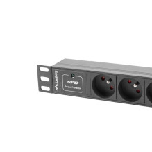 LANBERG maitinimo lizdas, stovas, 10' (1U, 10A, 3x230V PL) LANBERG maitinimo lizdas, stovas, 10' (1U, 10A, 3x230V PL)