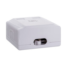 Lanberg OU6-0002-W lizdo dėžutė RJ-45, balta Lanberg OU6-0002-W lizdo dėžutė RJ-45, balta