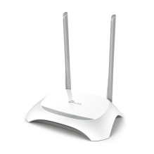 TP-Link TL-WR850N belaidis maršrutizatorius Greitas Ethernet vienos juostos (2,4 GHz) Pilka, Balta