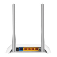 TP-Link TL-WR850N belaidis maršrutizatorius Greitas Ethernet vienos juostos (2,4 GHz) Pilka, Balta