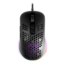 Žaidimų optinė laidinė pelė DEFENDER GM-620L SHEPARD 12800dpi 7P RGB