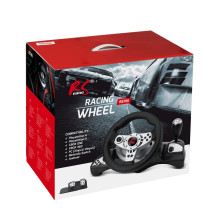 NanoRS RS700 Gaming Controller Black, Silver USB Steering wheel Analogue / Digital Android, PC, PlayStation 4, Playstati