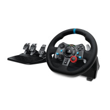 „Logitech G G29“ vairas + pedalai „PlayStation 3“, „PlayStation 4“ analoginis USB 2.0, juodas
