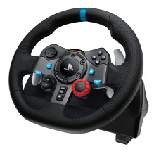 „Logitech G G29“ vairas + pedalai „PlayStation 3“, „PlayStation 4“ analoginis USB 2.0, juodas
