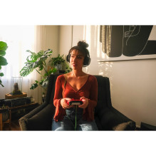 „Microsoft Xbox“ stereo ausinės su laidine ir galvos juosta, juodos