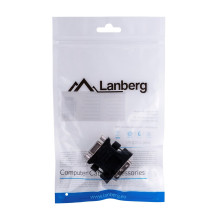 Lanberg AD-0012-BK cable gender changer DVI-I VGA (D-Sub) Black Lanberg AD-0012-BK cable gender changer DVI-I VGA (D-Sub) Black