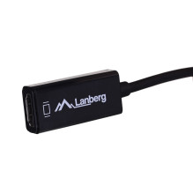 Lanberg AD-0005-BK video cable adapter 0.2 m Mini DisplayPort HDMI Type A (Standard) Black Lanberg AD-0005-BK video cable adapter 0.2 m Mini DisplayPort HDMI Type A (Standard) Black