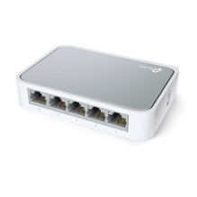TP-Link TL-SF1005D valdomas greitasis Ethernet (10 / 100 ms) baltas