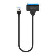 SAVIO AK-68 adapteris USB-A 3.1 Gen 1 (M) - SATA (F), skirtas 2,5 colių diskams