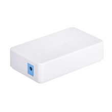 „Mercusys“ 5 prievadų 10 / 100 Mbps stalinis komutatorius