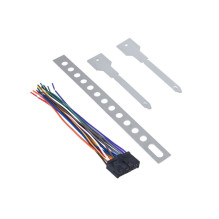 Audiocore AC9100 automobilio skaitmeninis radijas, juodas, raudonas