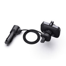 Savio TR-14 Transmiter FM z Bluetooth i ładowarką PD 87.6 - 107.9 MHz Bluetooth / USB Black