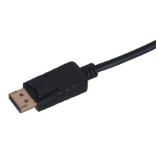Savio CL-56 vaizdo kabelio adapteris 1,5 m DisplayPort HDMI A tipo (standartinis), juodas