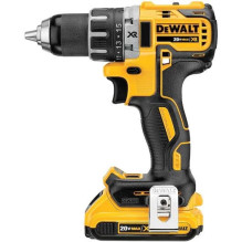 DeWALT DCD791D2-QW gręžtuvas be rakto, juodas, geltonas, 1,5 kg DeWALT DCD791D2-QW gręžtuvas be rakto, juodas, geltonas, 1,5 kg