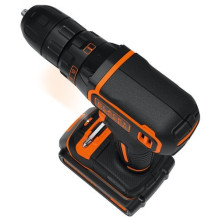 BLACK+DECKER 18 V gręžtuvas-suktuvas BDCDC18BAFC-QW