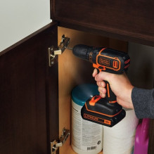 BLACK+DECKER 18 V gręžtuvas-suktuvas BDCDC18BAFC-QW