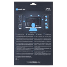 NATEC Owl Frameless display privacy filter 54.6 cm (21.5") NATEC Owl Frameless display privacy filter 54.6 cm (21.5")