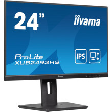 „iiyama ProLite XUB2493HS-B6“ kompiuterio monitorius 60,5 cm (23,8 colio) 1920 x 1080 pikselių „Full HD“ LED juodas