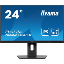 „iiyama ProLite XUB2493HS-B6“ kompiuterio monitorius 60,5 cm (23,8 colio) 1920 x 1080 pikselių „Full HD“ LED juodas