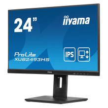 „iiyama ProLite XUB2493HS-B6“ kompiuterio monitorius 60,5 cm (23,8 colio) 1920 x 1080 pikselių „Full HD“ LED juodas