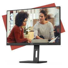 AOC E3 24E3QAF kompiuterio monitorius 61 cm (24") 1920 x 1080 pikselių Juoda