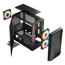 Logic PORTOS ARGB MINI USB 3.0 dėklas, juodas