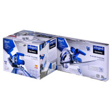 „Scheppach PL55“ 16 cm juoda, mėlyna, sidabrinė 9500 aps./min. 1200 W