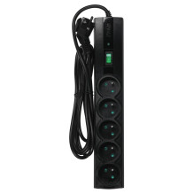 Ever CLASSIC 3m Black 5 AC outlet(s) 250 V