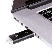 SILICON POWER Blaze B02 Pendrive USB flash drive 64 GB USB Type-A 3.2 Gen 1 (SP064GBUF3B02V1K) Black