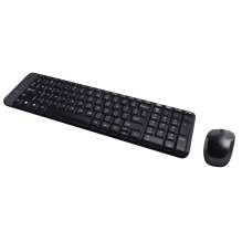 „Logitech G MK220“ klaviatūra, belaidė, QWERTY, JAV, tarptautinė, juoda