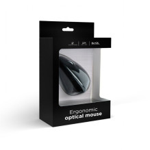 Gembird MUS-ERGO-01 pelė dešiniarankiams, USB A tipo, optinė, 3200 DPI