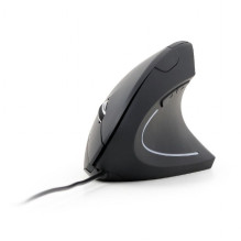 Gembird MUS-ERGO-01 pelė dešiniarankiams, USB A tipo, optinė, 3200 DPI