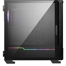 MSI MPG VELOX 100P AIRFLOW vidutinio dydžio bokšto tipo žaidimų kompiuterio korpusas, juodas, su 3 x 120 mm ventiliatori