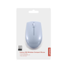 Lenovo 300 Wireless Compact Mouse Wireless Optical Blue 3 Buttons 1000 dpi mouse Ambidextrous RF Wireless Optical Lenovo 300 Wireless Compact Mouse Wireless Optical Blue 3 Buttons 1000 dpi mouse Ambidextrous RF Wireless Optical