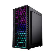 Gembird Fornax 2500 ARGB Gaming ATX computer case, Midi Tower, backlight, Black Gembird Fornax 2500 ARGB Gaming ATX computer case, Midi Tower, backlight, Black