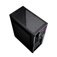 Gembird Fornax 2500 ARGB Gaming ATX computer case, Midi Tower, backlight, Black Gembird Fornax 2500 ARGB Gaming ATX computer case, Midi Tower, backlight, Black