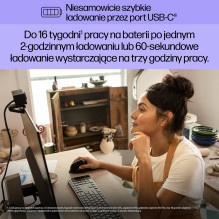 HP belaidė pelė 920 Ergo vertikali, juoda