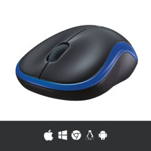 „Logitech“ belaidė pelė M185