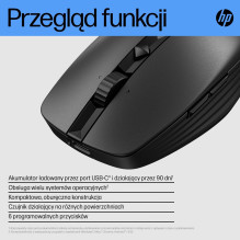 HP 710 įkraunama tyli pelė