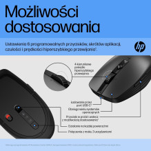 HP 710 įkraunama tyli pelė