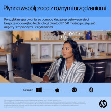 HP 710 įkraunama tyli pelė