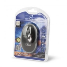 Esperanza Titanum pelė, skirta abiem rankoms, belaidė, optinė, 1000 DPI.