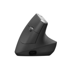 „Logitech MX Vertical Advanced Ergonimic“ pelė, belaidė RF + „Bluetooth“, optinė, 4000 DPI, dešiniarankiams