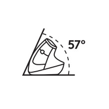 „Logitech MX Vertical Advanced Ergonimic“ pelė, belaidė RF + „Bluetooth“, optinė, 4000 DPI, dešiniarankiams