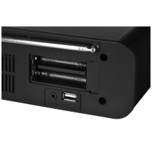 ADLER AD 1192b radijo žadintuvas, juodas