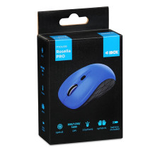 iBOX i009W Rosella belaidė optinė pelė, mėlyna
